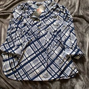 Dress shirt 3/4 length sleeve